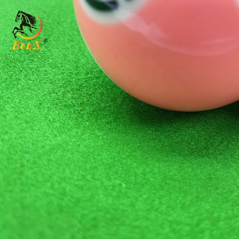 BenX PNS888 Table Cloth For 12ft Snooker Table Woolen Table Cloth Green(Width 195cm)