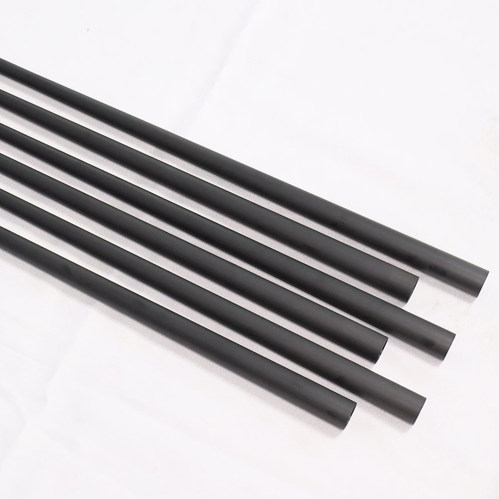 Billiards 1 Piece Carbon Fiber Club Pool Cue Shaft Black Technology Forelimb For Cueing Forearm