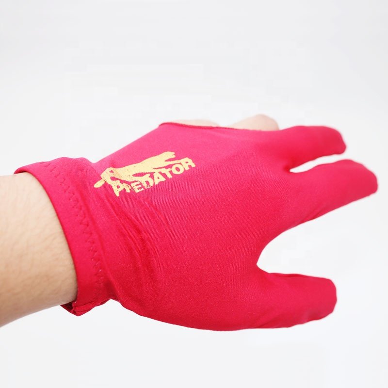 1PC billiard cue gloves high quality three finger durable snooker gloves
