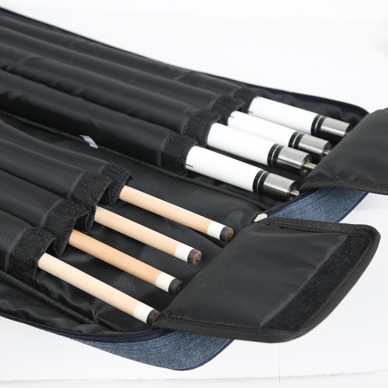 Custom waterproof Billiard cue bag shoulder strap snooker cue bag pool cue carrying case soft
