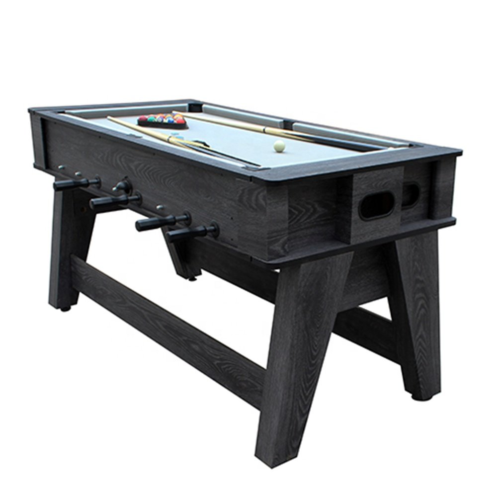 4 In 1 Multi Game Table With Desk Table Hockey Game Baby Foot Pool Game Table Tennis