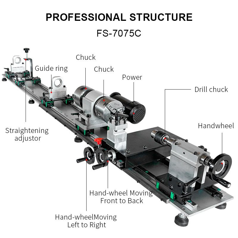Gaoyou Fusai 500W FS-7075B Model B Upgraded Professional Pool Cue Repairing Machine Billiard Repairing Snooker Machine