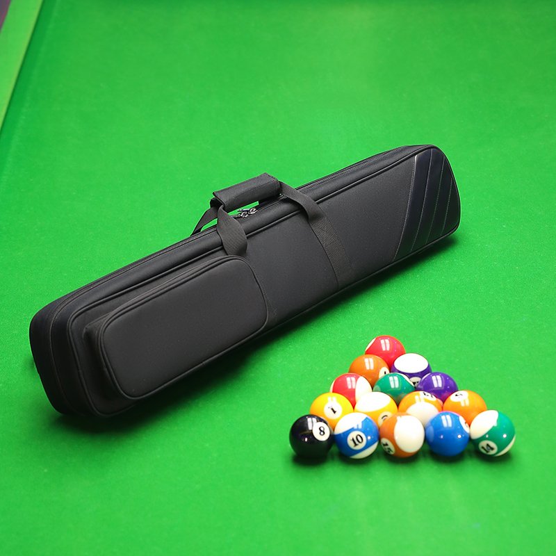 Customized 7-Hole 3*4 Waterproof Fabric Portable Snooker Cue Bag Soft Billiard Cue Case