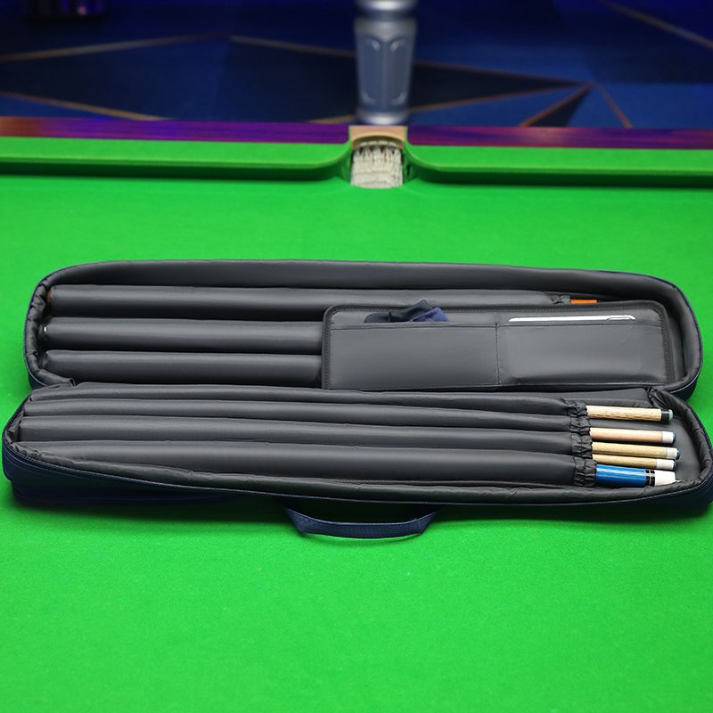 Customized 7-Hole 3*4 Waterproof Fabric Portable Snooker Cue Bag Soft Billiard Cue Case