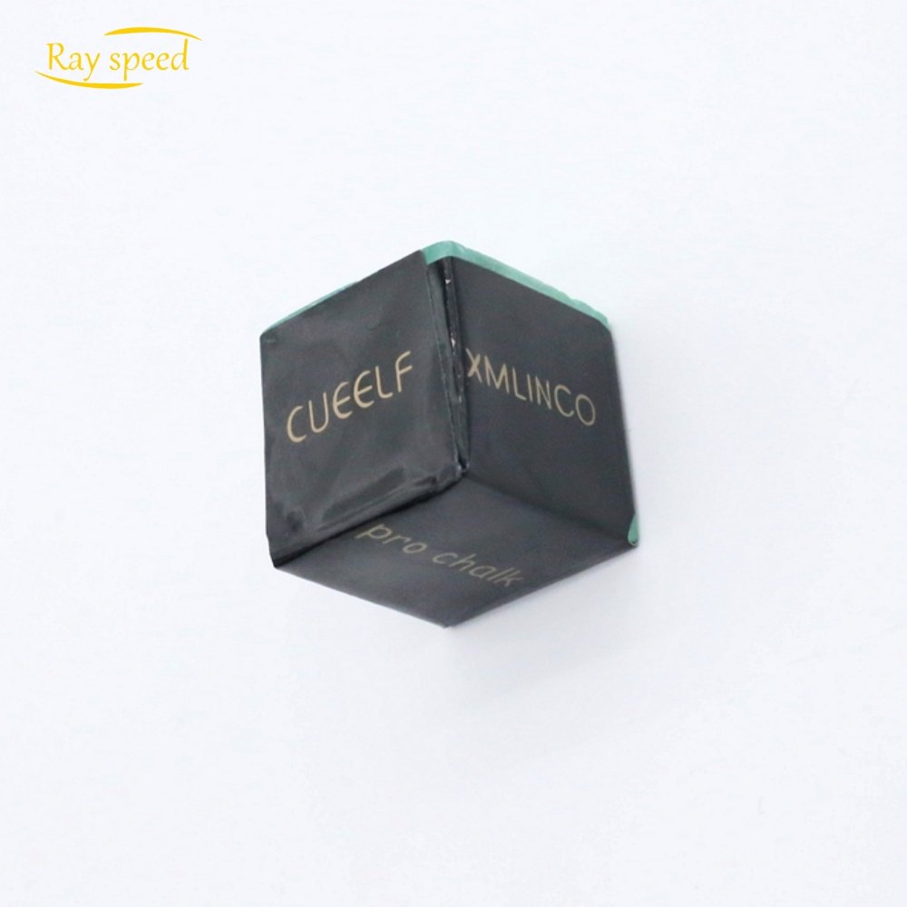 Rayspeed Cyan billiards dry square No-Slip pool cue chalk billiard tip chalks snooker cue chalk