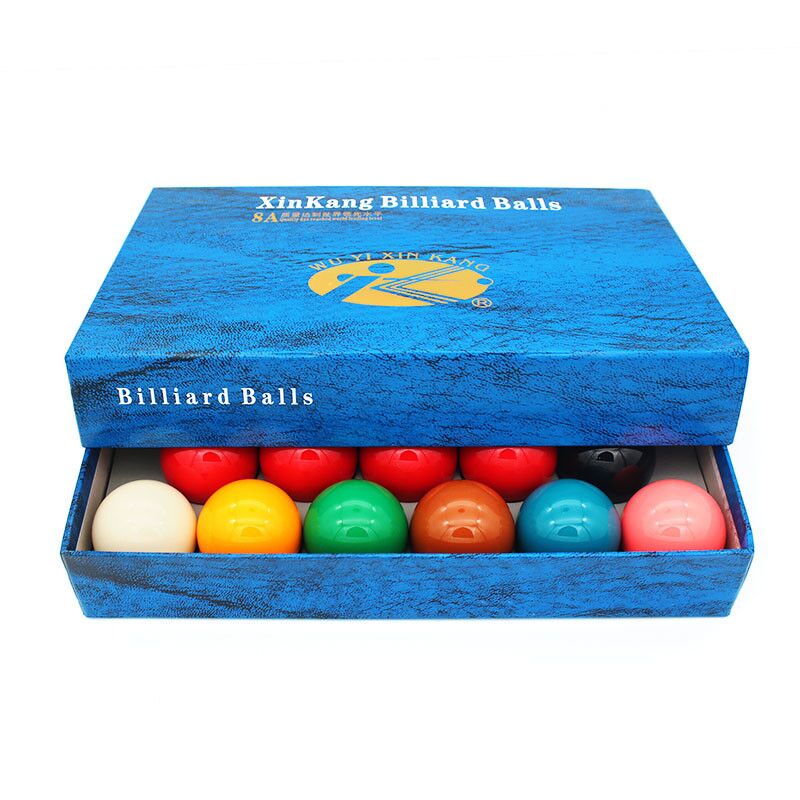 xikuno high quality 8A grade 52.5mm 22pcs/set resin billiards billiard set