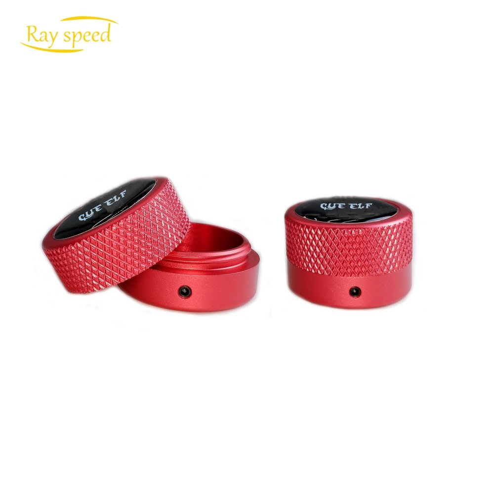 Rayspeed Round Upgrade Pool Cue Chalk Holder-Portable Cue Chalk Holder For Billiard Cue Snooker Accessory Magnetic