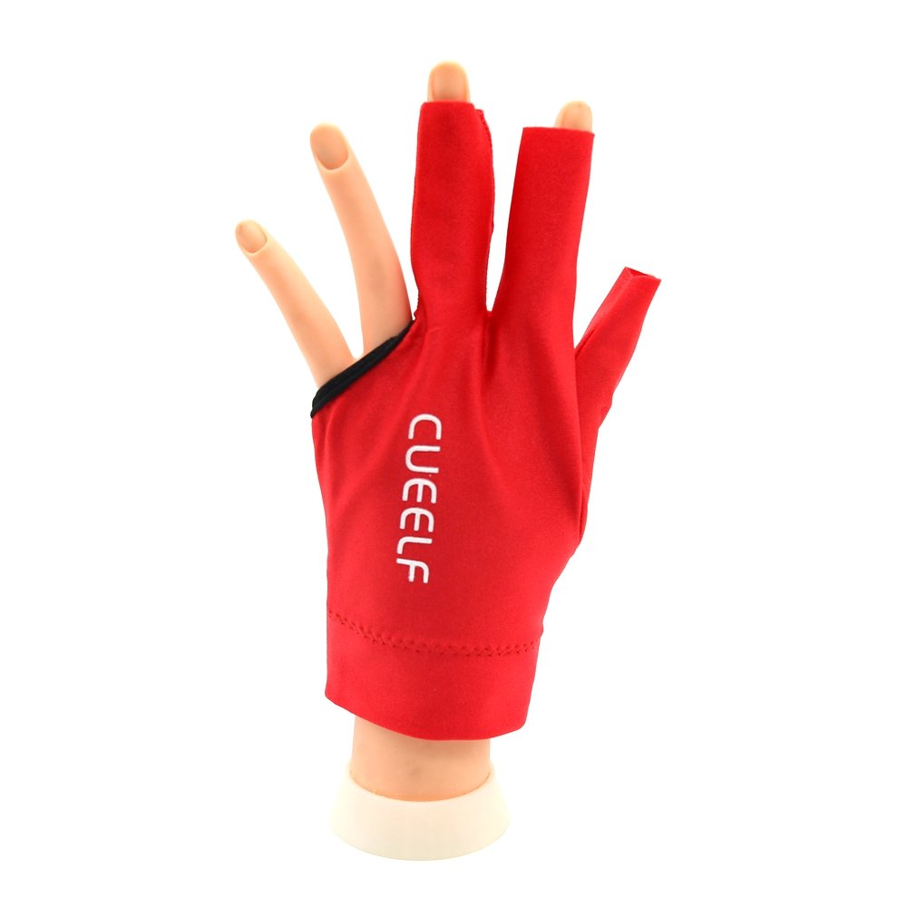 Xmlincos High Qualsty Spandex Training Pool Cue Game Play Shooter Sport Billiard Gloves