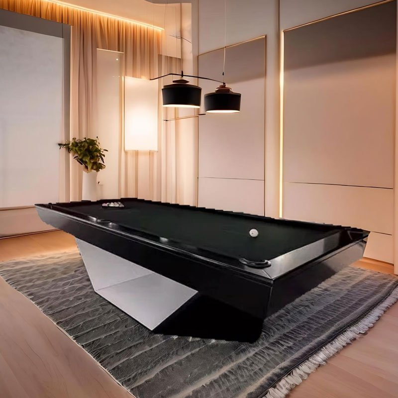 2024 Factory Direct Popular HighEnd Custom Modern Luxury 7ft 8ft 9ft Solid Wood Snooker/Billiard Tables Indoor Dining Pool Slate