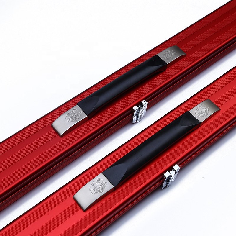 LP Aluminum case for hold 2 pieces of 59 inch cues , Aluminum snooker cue case 7 colors selectable