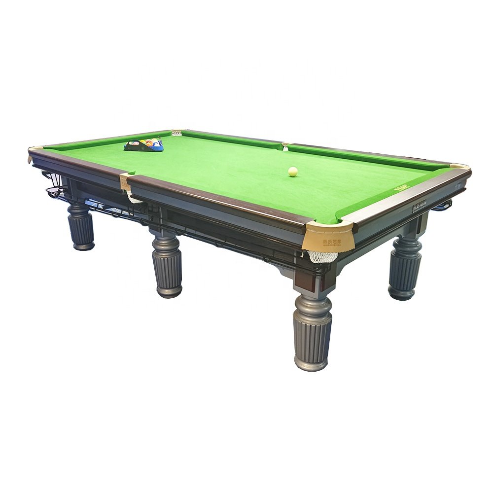 Bojue manufacturer direct sale billiard & snooker Chinese black 8 ball pool billiard tables 9ft 10ft customized size
