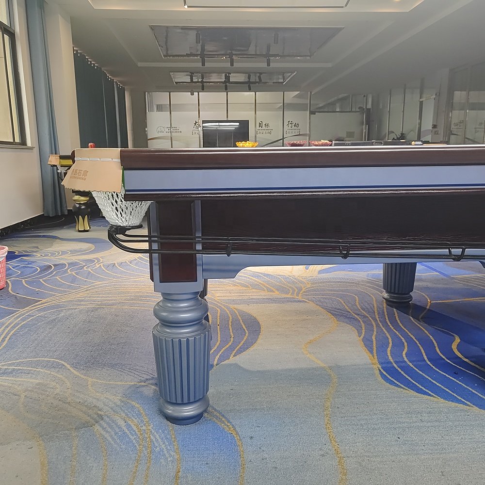 Bojue manufacturer direct sale billiard & snooker Chinese black 8 ball pool billiard tables 9ft 10ft customized size
