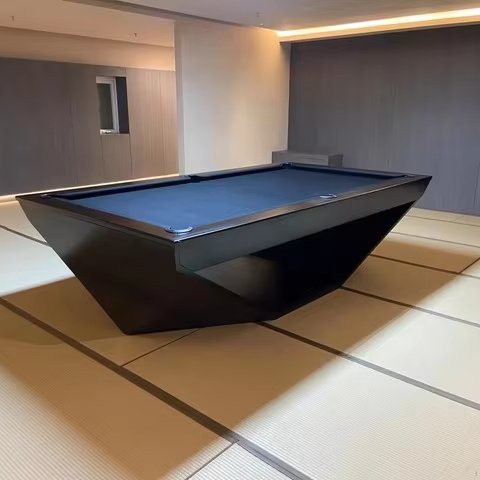 The most popular modern design billiards table in 2024 is a customizable full-size luxury billiards table