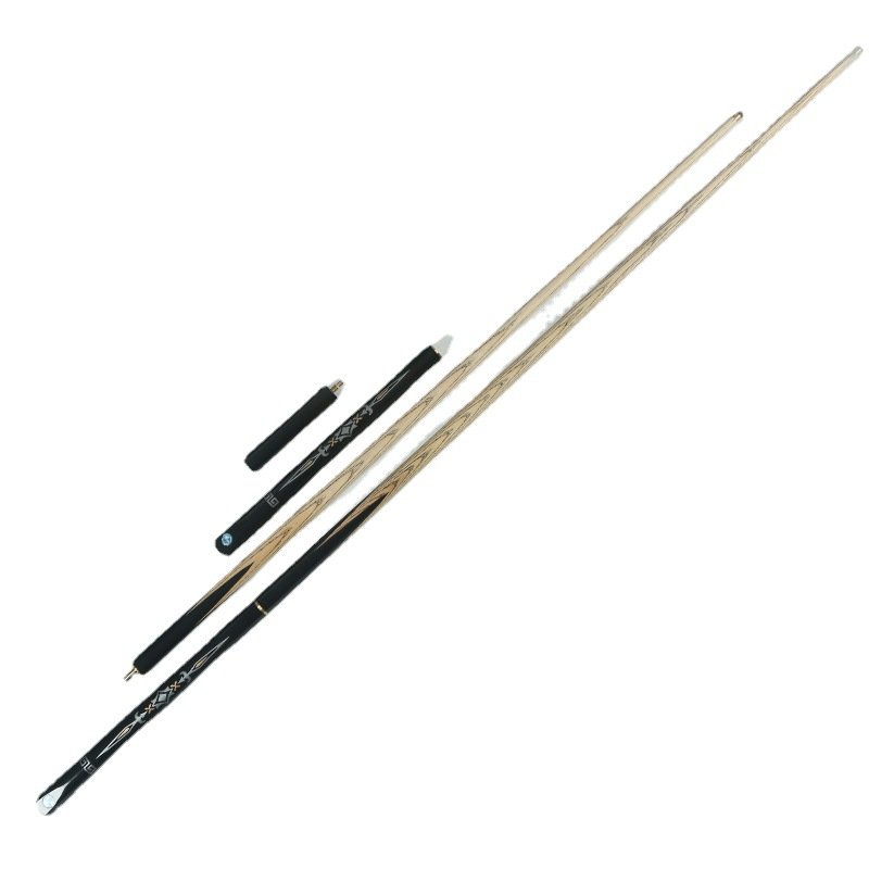 Entry-level household 10mm black eight / nine-ball 3/4 detachable billiard cue