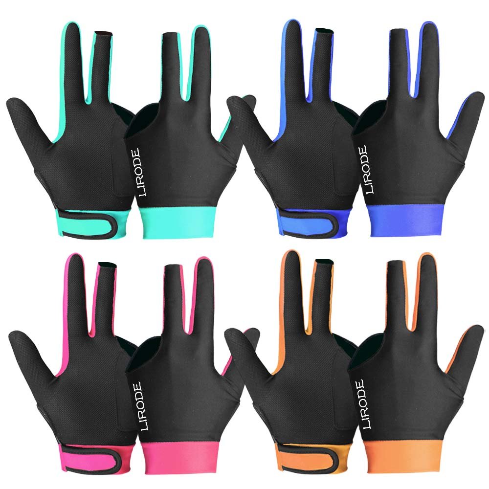High Quality Breathable 3 Finger Billiard Gloves Snooker Gloves Pool Gloves For Professional Table Player Billiard Accessories