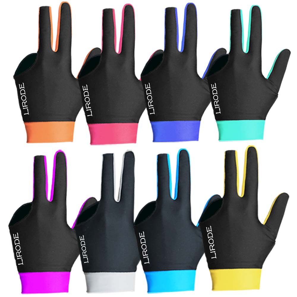 High Quality Breathable 3 Finger Billiard Gloves Snooker Gloves Pool Gloves For Professional Table Player Billiard Accessories