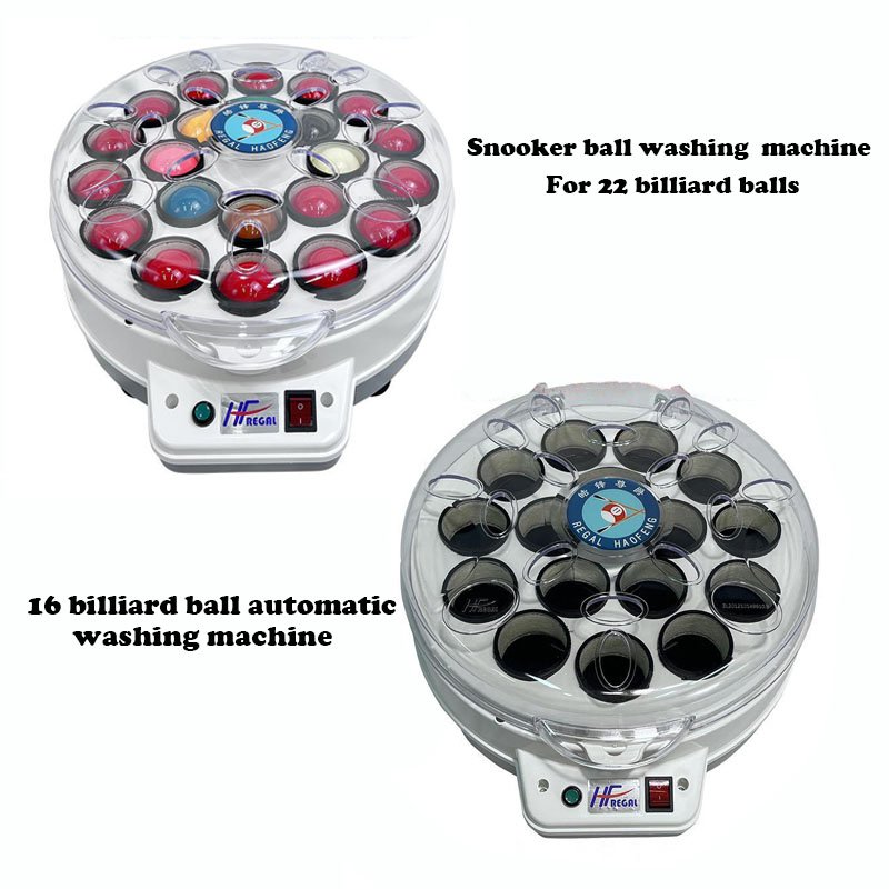 16 22 Balls Automatic Pool Ball Cleaning Washer Polisher Machine Snooker & Billiard Products Washing Cleaner