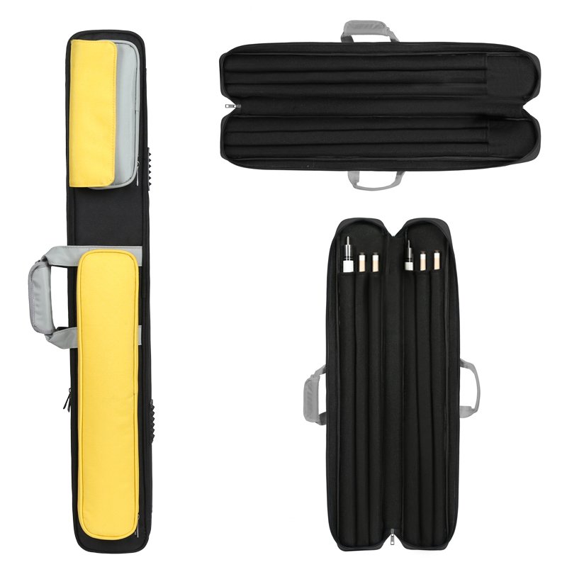 Billiard 1/2 Cue Case Tube Oxford Billiard Pool Cue Bag 2B4S Billiard Cue Case For 2 Pieces
