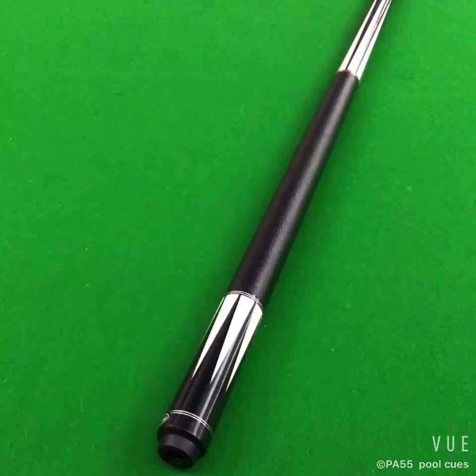 TQG-133 Customized Predator Pool Cue Stick Wooden Jointed Cue Ash Material Stainless Steel Joint Ebony/Maple Butt Wholesale