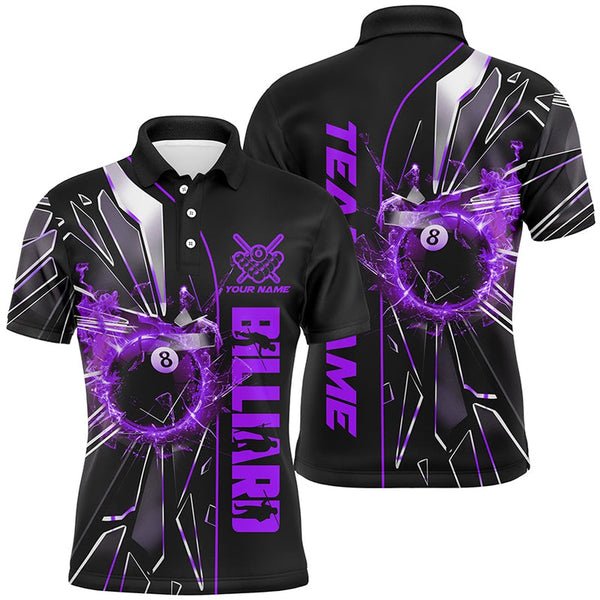 Billiard Player 3d Print Shirt Billiard Team Shirts For Men Pool Table Tournament Snooker Polo Shirts Custom Pool Men Jerseys