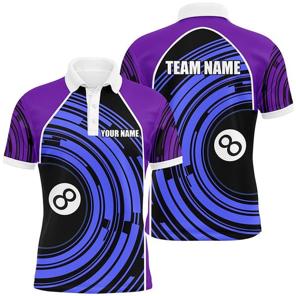 Billiard Player 3d Print Shirt Billiard Team Shirts For Men Pool Table Tournament Snooker Polo Shirts Custom Pool Men Jerseys