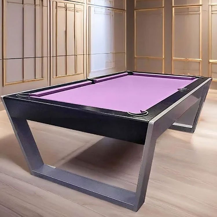 Hot Sale Cushioned Rails Pool Billiard Table Long-lasting & Easy to Clean Snooker & Billiard Table