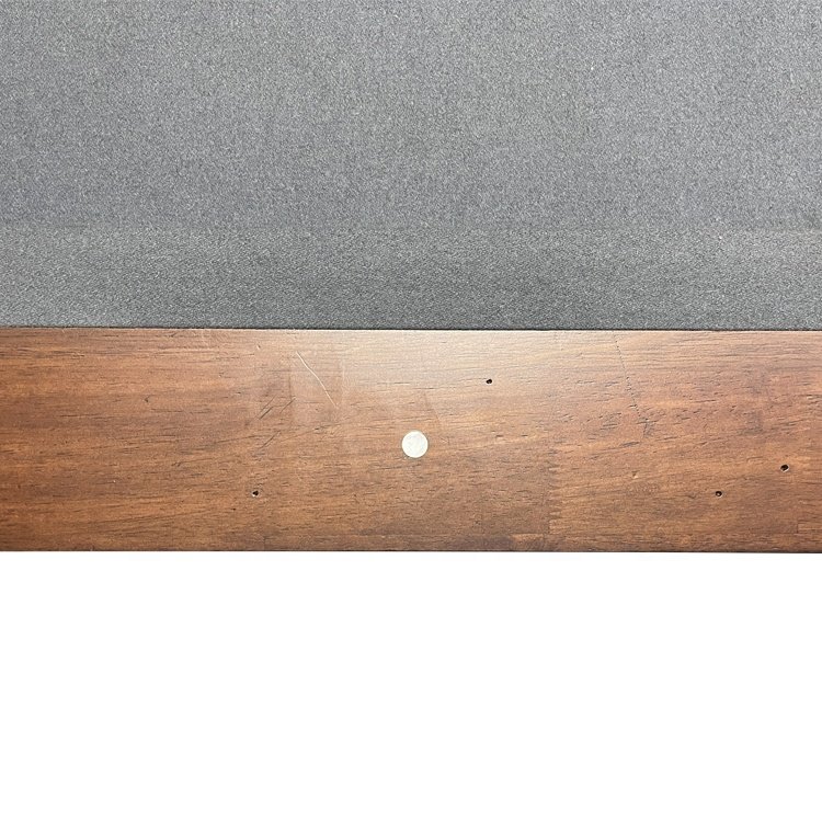 High quality hot selling K66 Rubber solid wood slate billiard pool table with X style pine wood leg