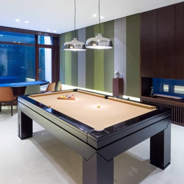 Luxury marble design billiard mid century deluxe diamond folding pool table 8ft natural oak wood 9 ft snooker with accessories