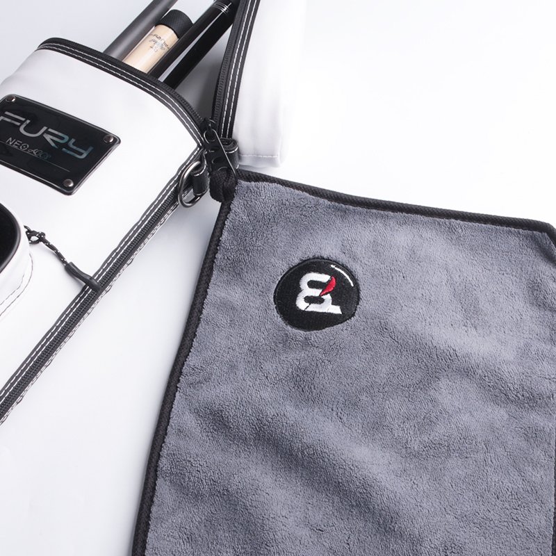 Customized Billiard accessories Multi-function super soft microfiber durable towel pool snooker cue cleaning towel cloth care