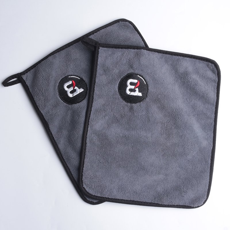 Customized Billiard accessories Multi-function super soft microfiber durable towel pool snooker cue cleaning towel cloth care