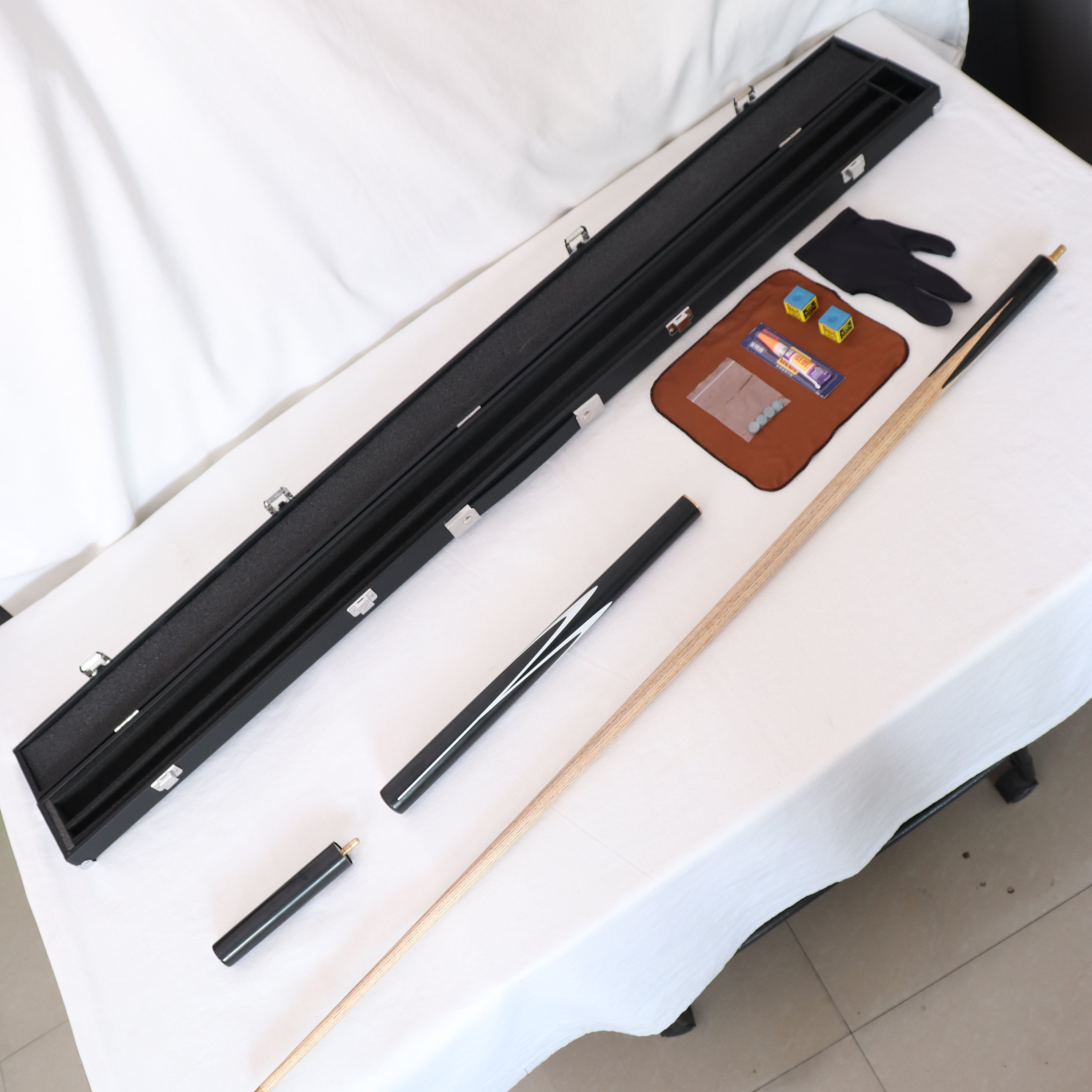 pool cues and case set professional 9mm 10mm 11.5mm Carbon Fiber billiard Stick 3/4 Jointed Woods Snooker Cue Stick