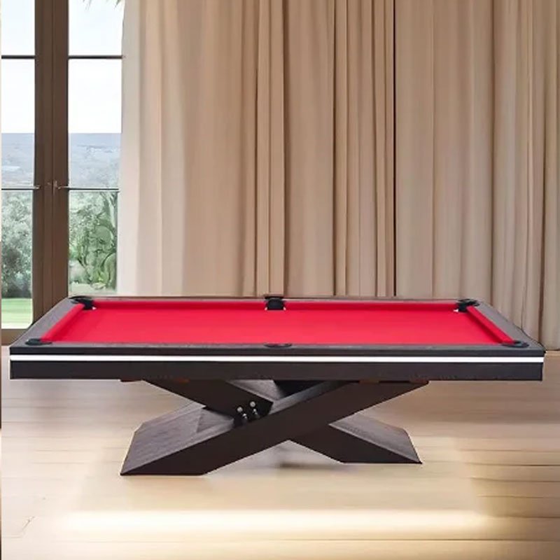High-End Customized Full-Size Luxury Pool Table Manufacturer Direct Sales Snooker Sports Cushion Made of Slate