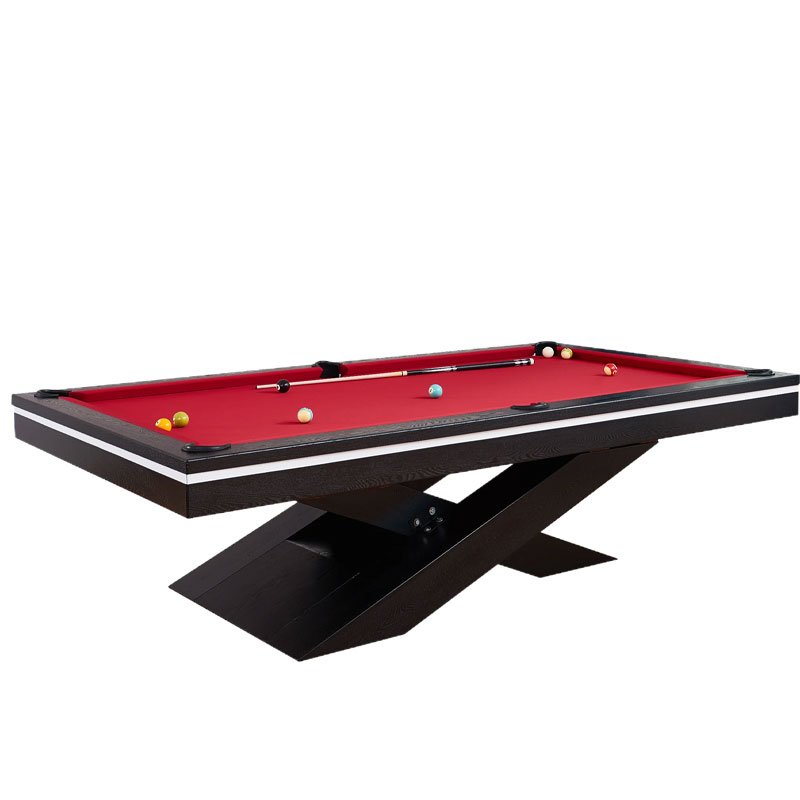 High-End Customized Full-Size Luxury Pool Table Manufacturer Direct Sales Snooker Sports Cushion Made of Slate
