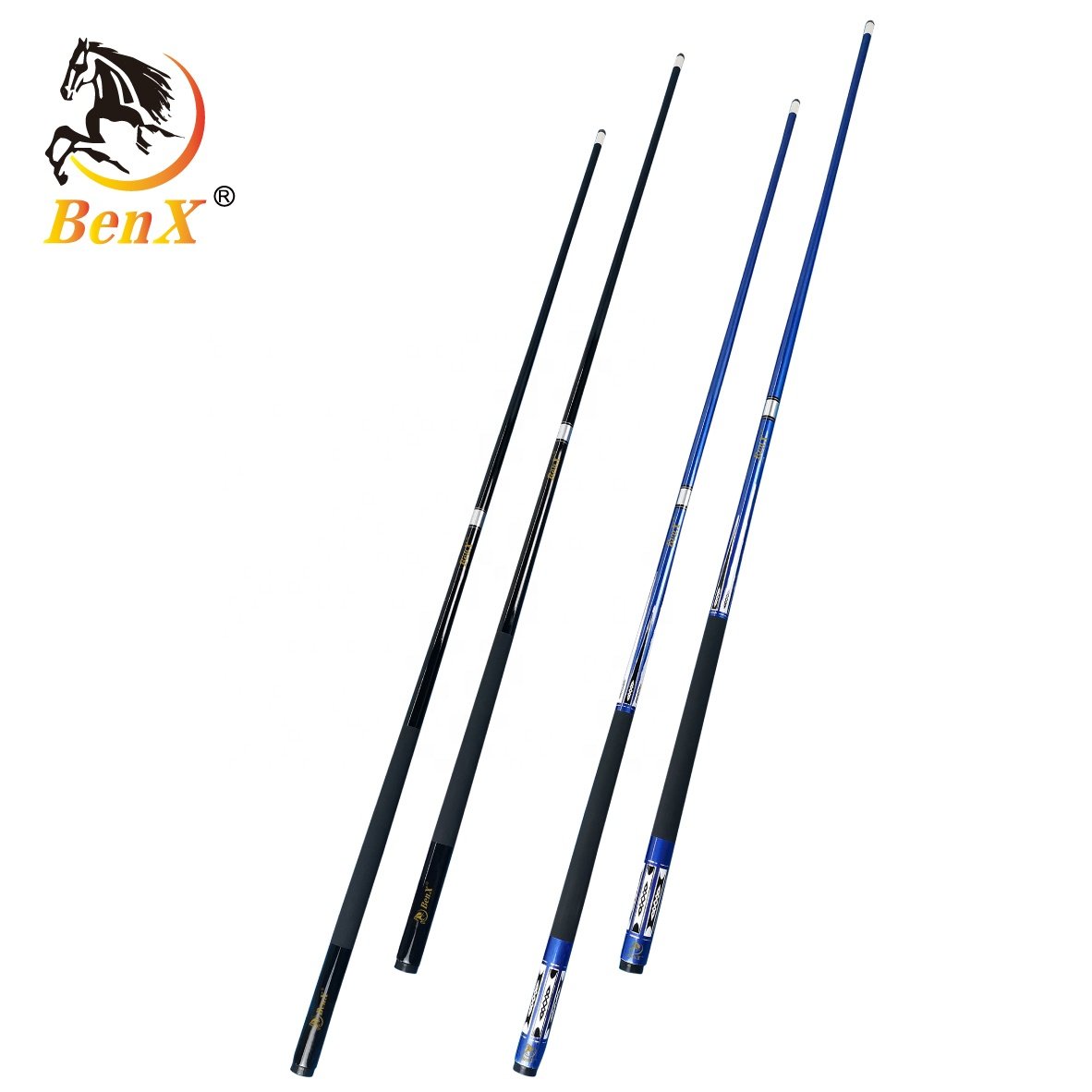Customized carbon fiber snooker cue 1/2 style pool cue 13mm 2pc billiard cue