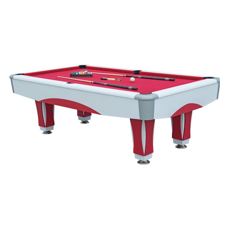Modern Custom Size Pool Billiard Snooker Table with Solid Wood Legs Leather Plastic MDF Cushions Includes Cue Accessories
