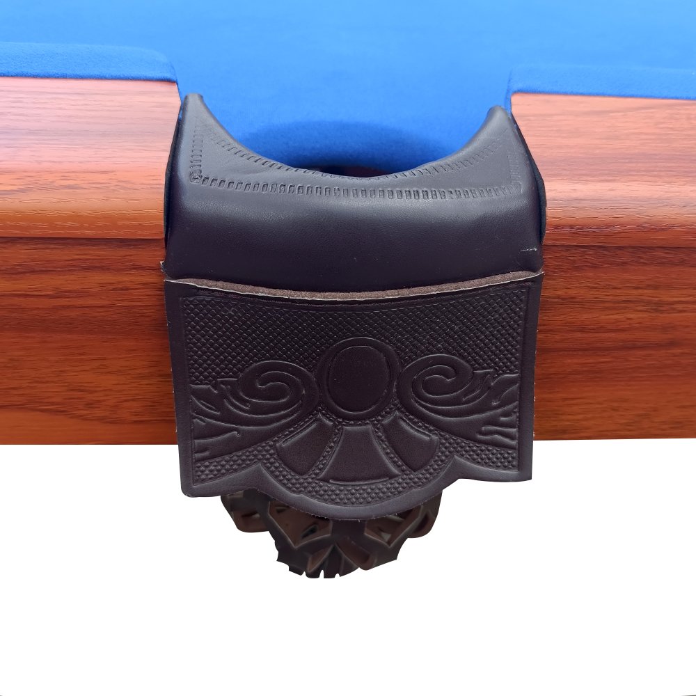 High Quality Indoor Billiard 8ft 9ft American Style Snooker Pool Table Cloth Customized Leather&Iron Pocket With Plastic Leveler