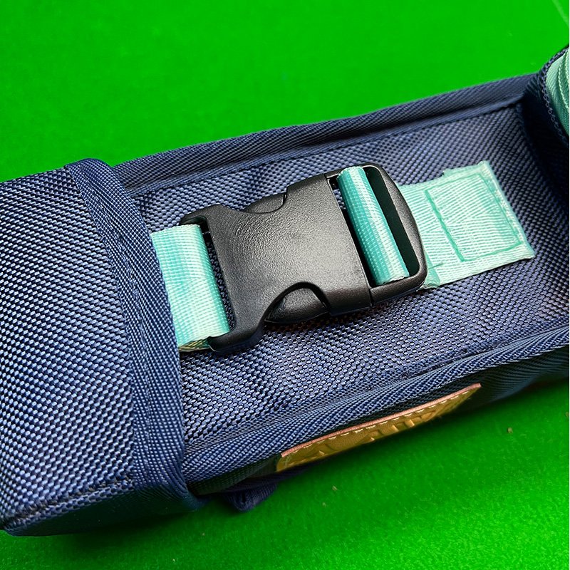 Sacchetto a 5 fori resistente alla pressione dell'asta da snooker, scatola a 9 sfere, 1/2 sacchetto dell'asta da ping pong