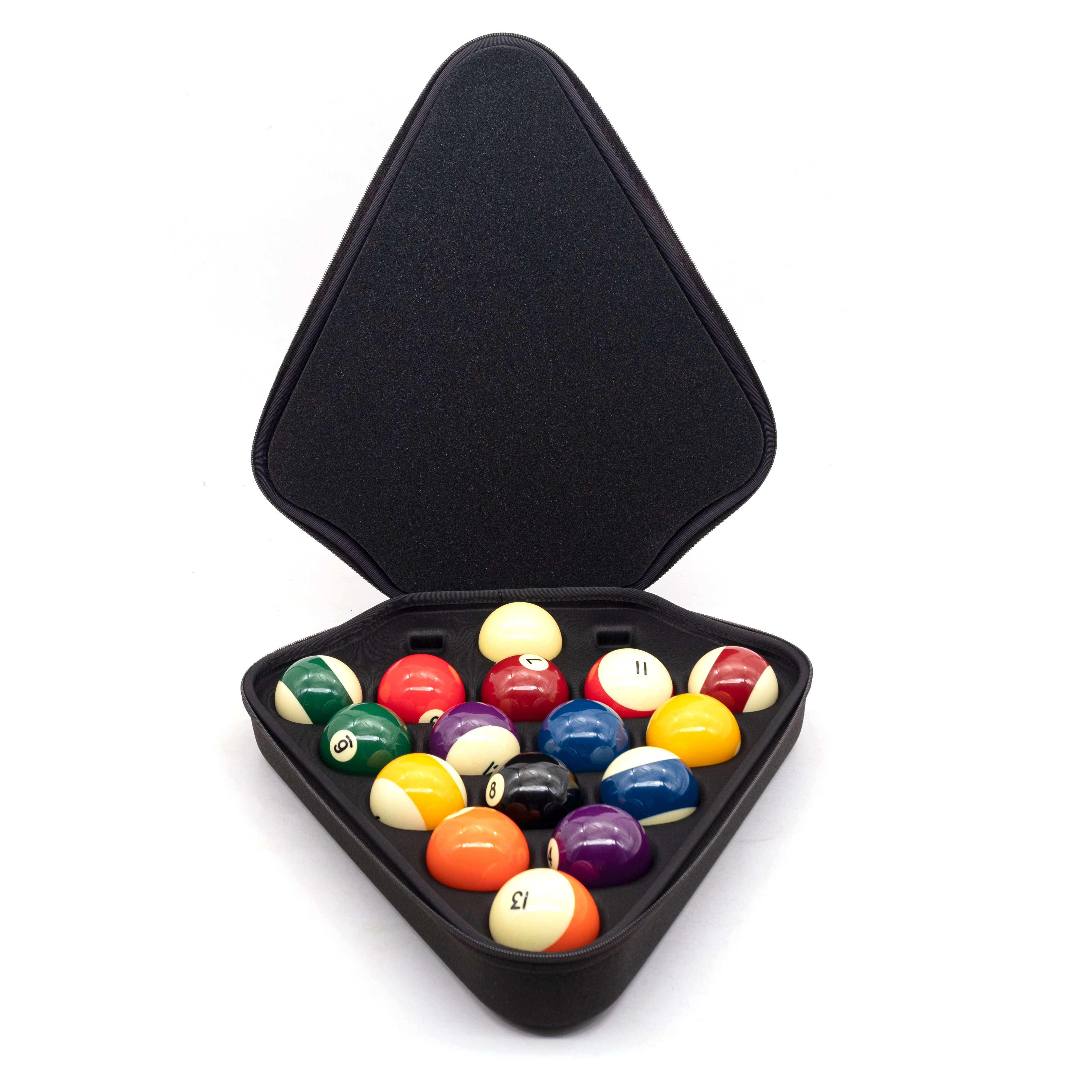 Custom Personalized Portable Travel Hard Shell Tool Large Volume 16 Pcs Billiards snooker EVA Cases