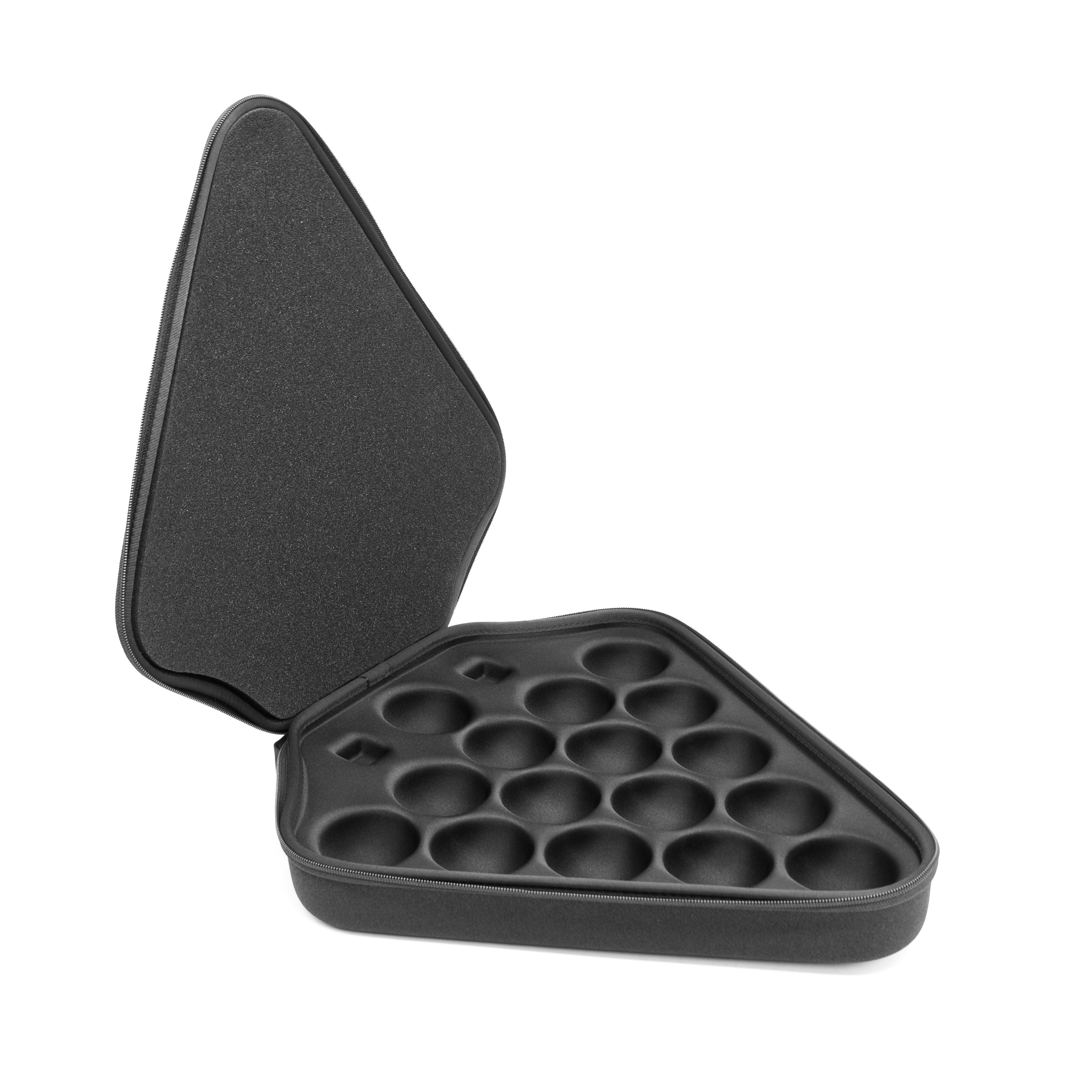 Custom Personalized Portable Travel Hard Shell Tool Large Volume 16 Pcs Billiards snooker EVA Cases