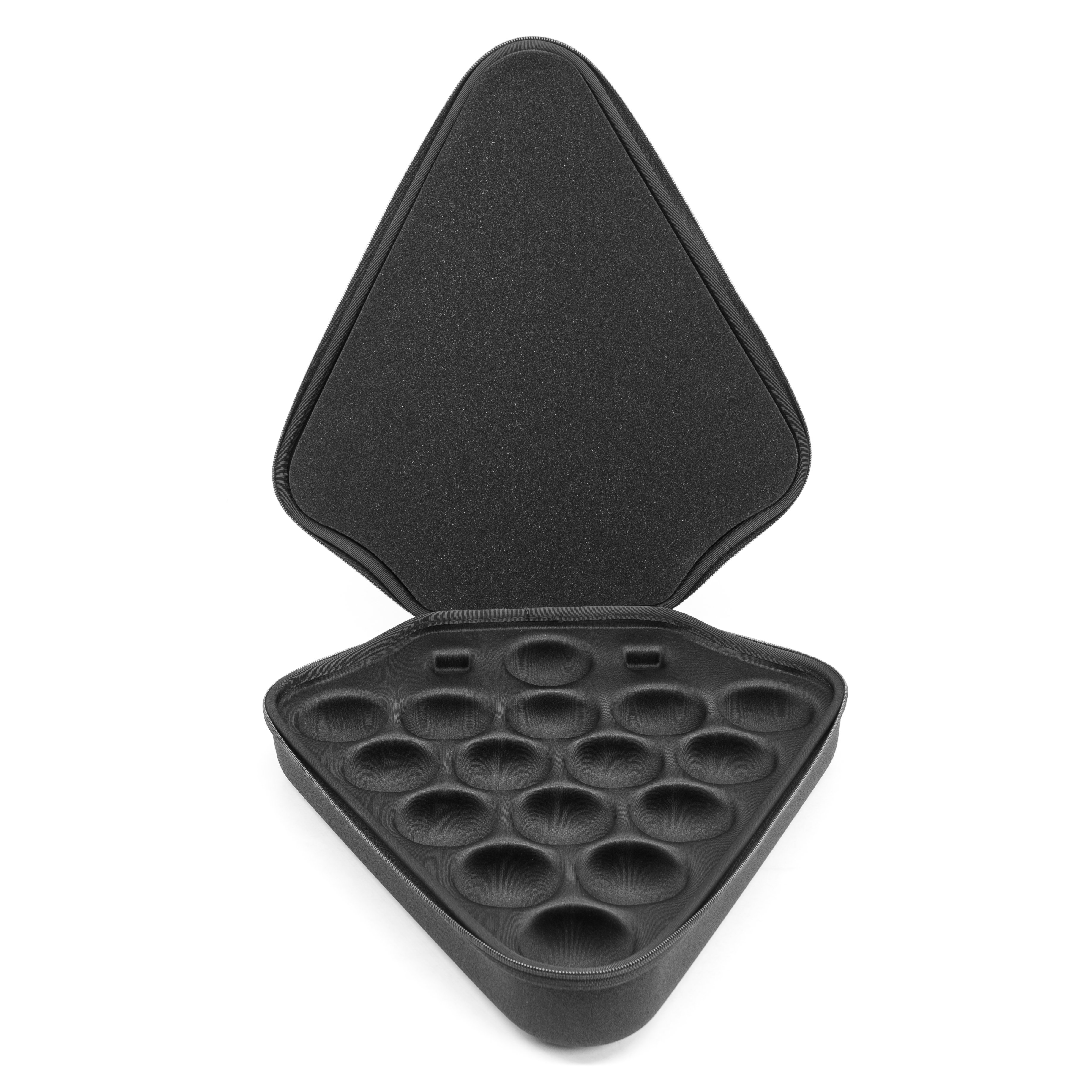 Custom Personalized Portable Travel Hard Shell Tool Large Volume 16 Pcs Billiards snooker EVA Cases