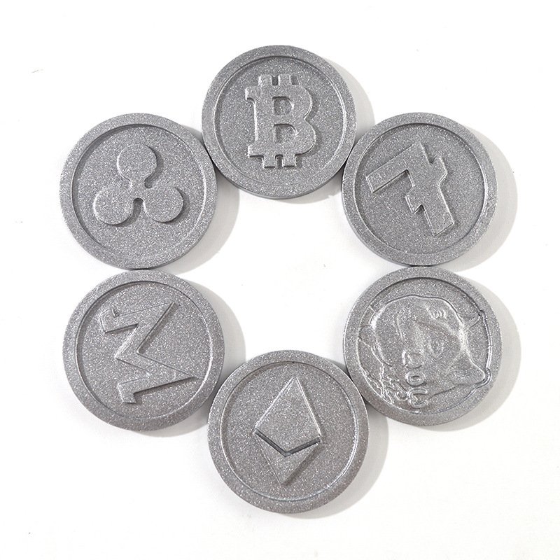 Custom DIY Token Mahjong Commemorative Decor Coins Bargaining Chip Silicone Molds Craft Mold Epoxy Resin Poker Chips