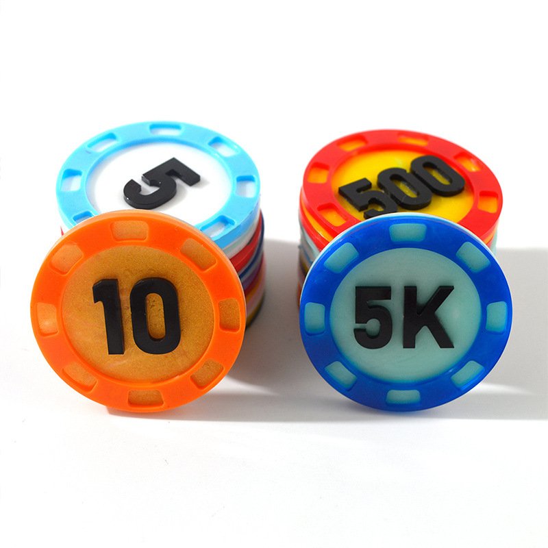 Custom DIY Token Mahjong Commemorative Decor Coins Bargaining Chip Silicone Molds Craft Mold Epoxy Resin Poker Chips