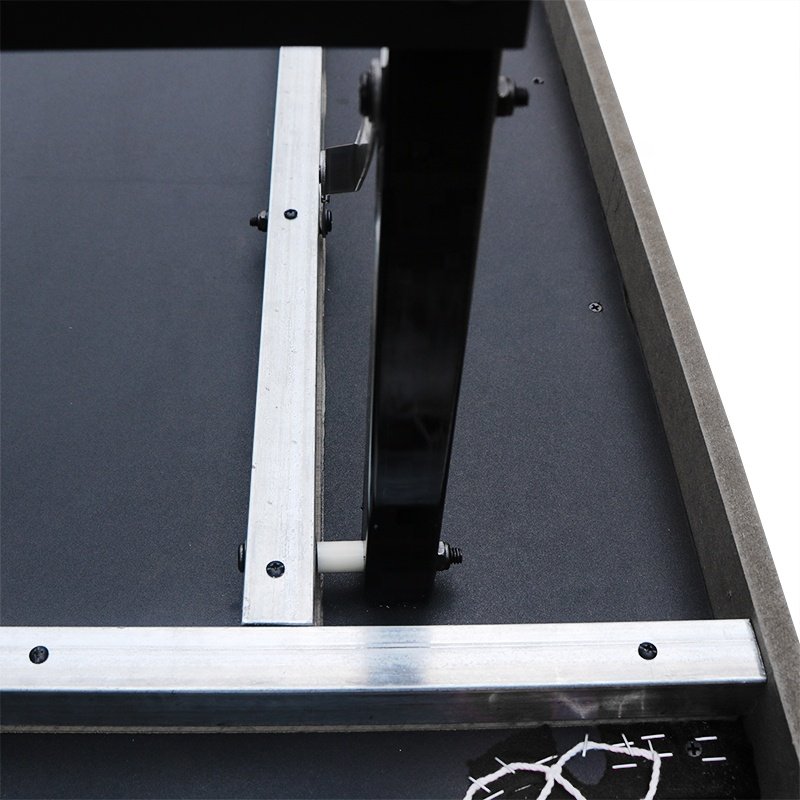 2023 New Wholesale Price Superior Quality Black Color Folding Leg 7FT Billiard Snooker Pool Table For Sale