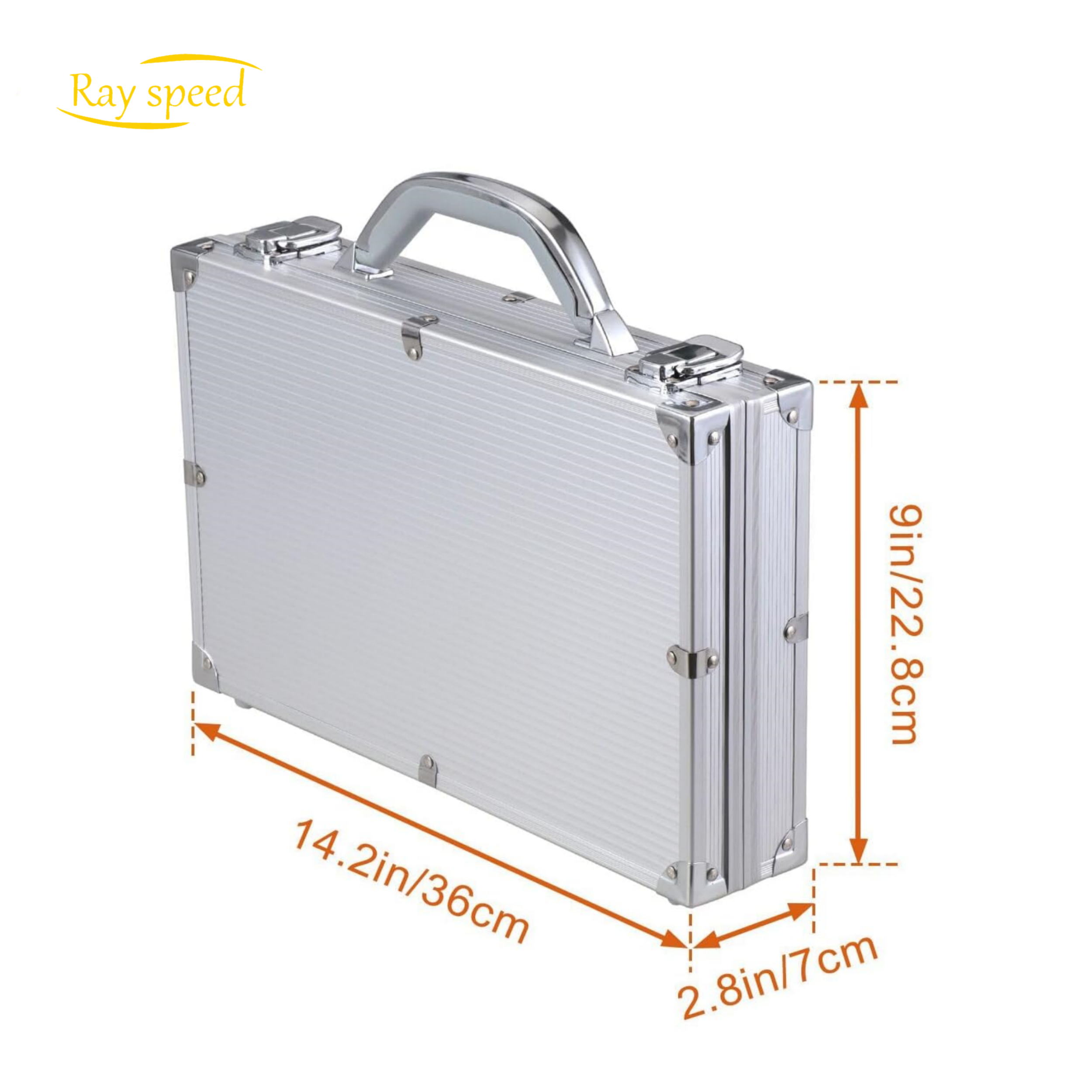 Rayspeed Snooker Pool Ball Case, Snooker Billiard Balls Storage Box for 22 Billiards Balls, 2-1/16'' and Accessories, Silver