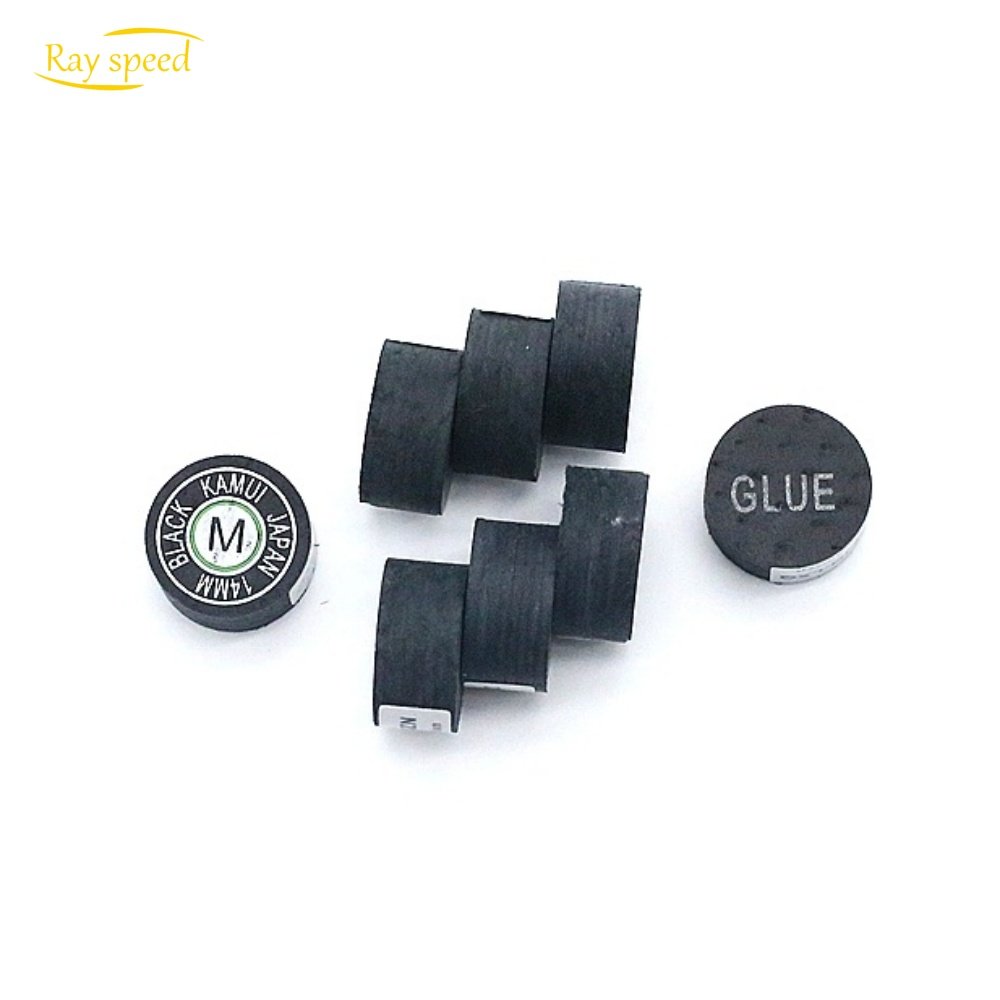 Rayspeed High Quality 14mm SS /S/ /M/ H Billiard Kamui Tips Pool Billiard Snooker Cue Accessories Tips