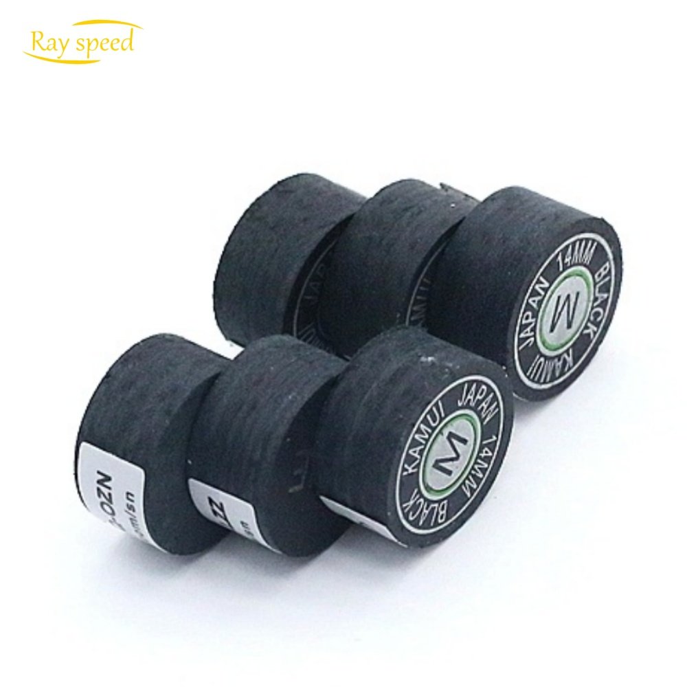 Rayspeed High Quality 14mm SS /S/ /M/ H Billiard Kamui Tips Pool Billiard Snooker Cue Accessories Tips