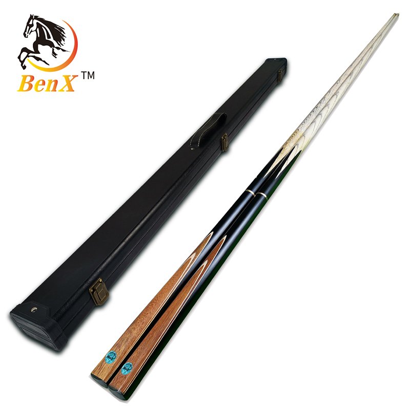 Y-2 BENXIAO snooker cue set with cue box 1/2 style factory directly sale