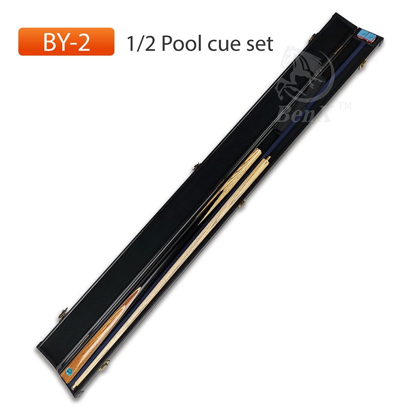 Y-2 BENXIAO snooker cue set with cue box 1/2 style factory directly sale