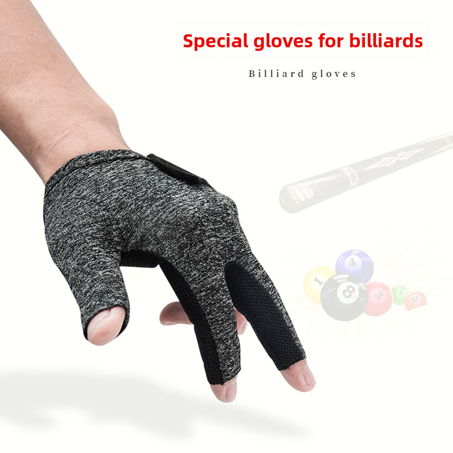 Billiard Gloves High Quality 3 Finger Snooker strong stretch fabric High Stretch Fabrics