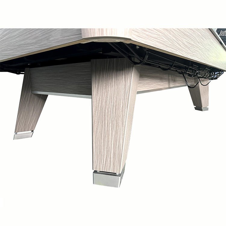 Solid Wood 9Ft Snooker Table Professional Custom-Size Commercial Pool Table Competition Cushion Material Rubber Leg Metal
